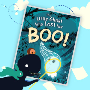 Storywalk Little Ghost book