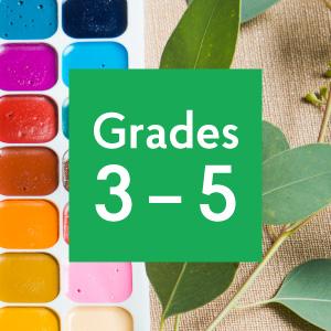 Grades 3-5 nature art