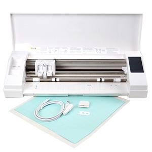 A Silhouette Cameo electronic cutter with cutting mat