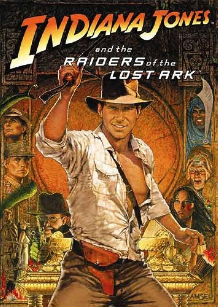 Raiders of the Lost Ark movie cover