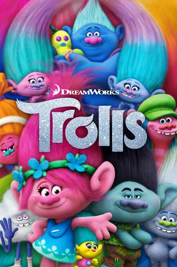 Cover of 2016 movie Trolls