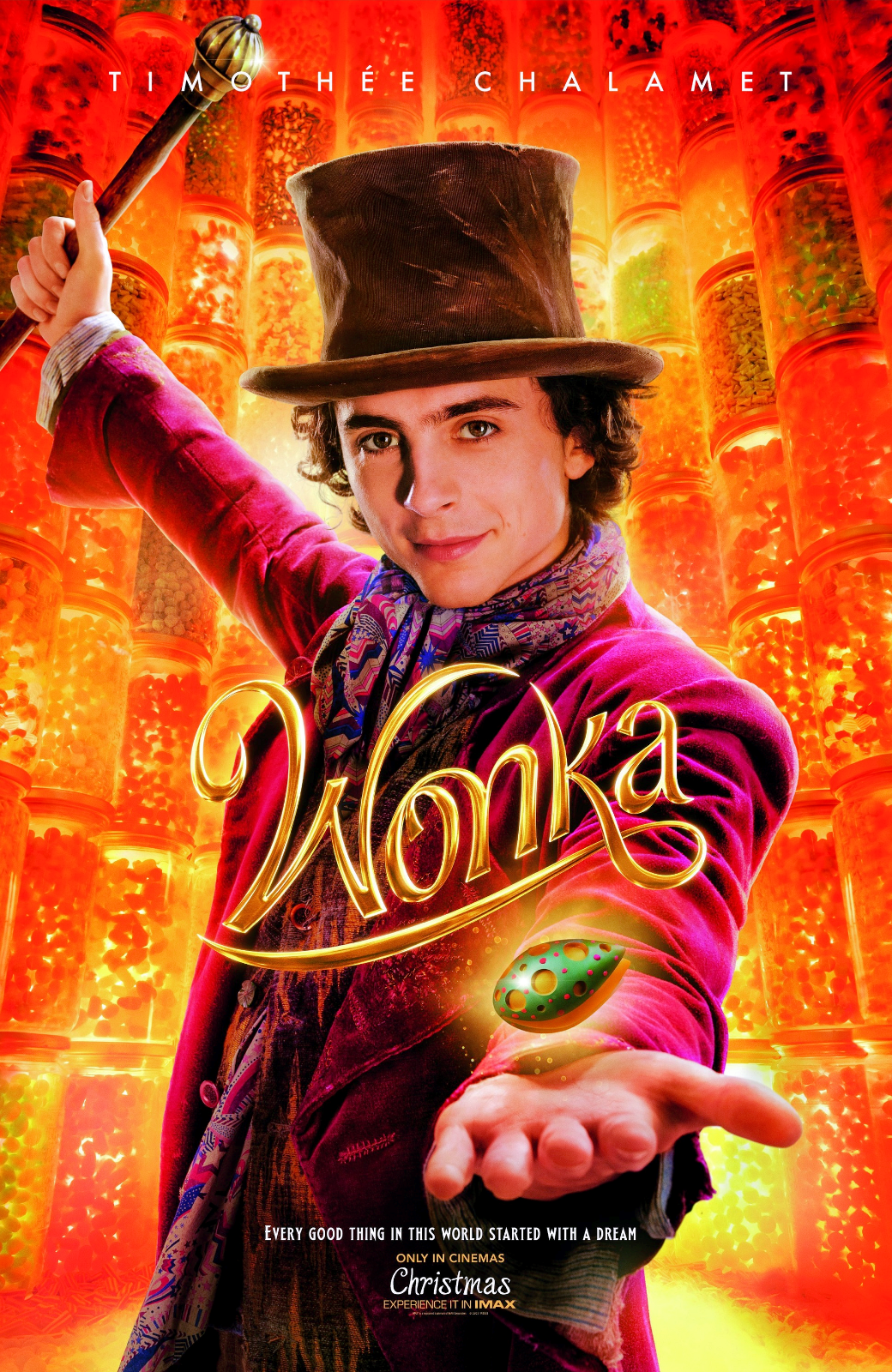 Wonka movie poster